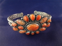 Carolyn Pollack Matching Sterling Silver Cuff Bracelet and Pendant