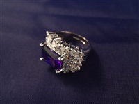 (5) Nolan Miller Chunky Cocktail Rings