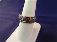 (5) Carolyn Pollack Sterling Silver and Turquoise Rings