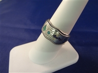 (5) Carolyn Pollack Sterling Silver and Turquoise Rings