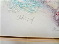 Mary Vickers Artist Proof Morning Reflections Intaglio Lithograph