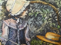 Sandra Kuck Original Etching Framed 