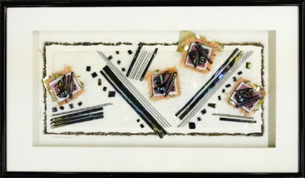 Loretta Eby Jeff Jackson Contemporary Fused Hot Art Glass 