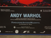 Andy Warhol The Star 1995 Exhibition Poster Framed