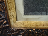 William Marshall Engraving Abraham Lincoln Period Leaf Carved Frame