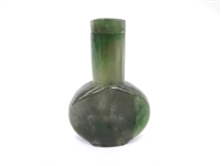 (2) Nephrite Jade Scuff Bottles with Original Caps