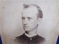 (2) Civil War CDV Cards: Jonas A. Emery, Unknown Soldier