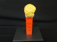 Pez Little Orphan Annie No feet Red Base Patent 3.9