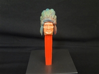 Pez Dispenser Marbled Indian 1952 Made in Austria Patent 2.6