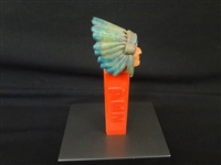 Pez Dispenser Marbled Indian 1952 Made in Austria Patent 2.6