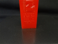 Pez Dispenser Zorro No Feet 1952 Made in Yugoslavia Patent 2.6