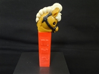 Pez Dispenser Horse Red Bottom 1952 Patent 2.6 No Feet