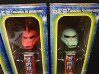 Pez Dispensers Gundam Set of Four Original Boxes