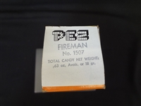 Pez Dispenser Fireman In Original Box Unopened #1507