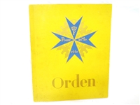 German WWII Orden Book 1920 Cigarette Card Reference Book