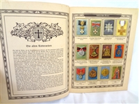 German WWII Orden Book 1920 Cigarette Card Reference Book