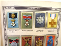 German WWII Orden Book 1920 Cigarette Card Reference Book