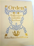 German WWII Orden Book 1920 Cigarette Card Reference Book
