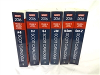 2016 Scott Catalog (6) Volume Set Stamps