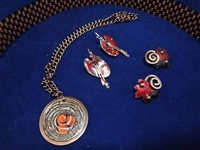 Matisse and Renoir Copper Jewelry Group