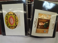 Calhoun's Collector Society Lithograph Cigar Labels in Binder