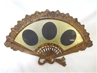 (2) Victorian Brass Ornate Picture Frames