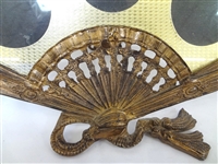 (2) Victorian Brass Ornate Picture Frames