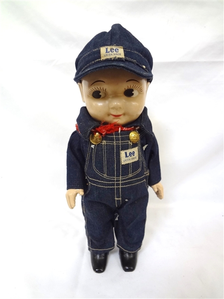 Buddy Lee Doll Engineer Denim With Original Clothes