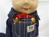 Buddy Lee Doll Engineer Denim With Original Clothes