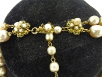 Miriam Haskell Faux Pearls Choker