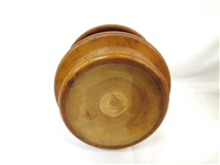 (2) Turn of the Century Antique Wooden Spool Sewing Holders