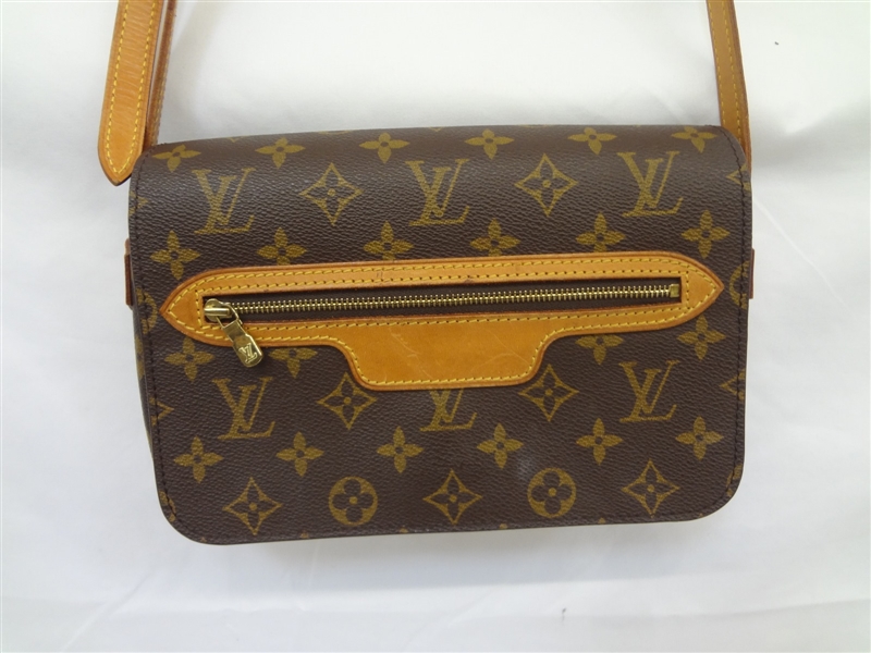 Louis Vuitton Monogram Canvas Speedy Purse With COA