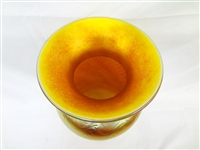 Lundberg Studios Oversize Iridescent Vase 2000: 14 tall