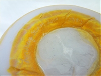 Lundberg Studios Oversize Iridescent Vase 2000: 14 tall