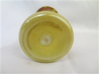 Loetz or Quezal Pulled Feather Iridescent Art Glass Vase