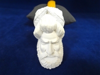 (3) Meerschaum Block Figural Pipes 