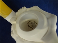 (3) Meerschaum Block Figural Pipes 