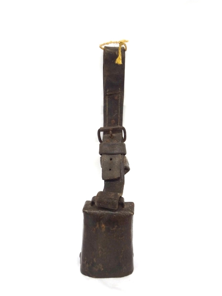 19th Century Primitive Bulls Bell