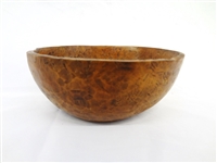 Primitive Hand Carved Burl Bowl