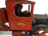 Cast Iron Arcade White Dump Truck Toy