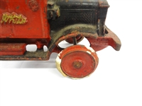Cast Iron Arcade White Dump Truck Toy