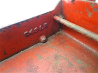 Cast Iron Arcade White Dump Truck Toy