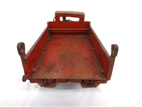 Cast Iron Arcade White Dump Truck Toy