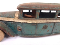 Arcade White Bus 319R Cast Iron Toy