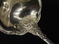 Gorham Sterling Silver Imperial Chrysanthemum Soup Ladle, Sugar Shell 1894