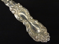 Gorham Sterling Silver Imperial Chrysanthemum Soup Ladle, Sugar Shell 1894
