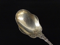 Gorham Sterling Silver Imperial Chrysanthemum Soup Ladle, Sugar Shell 1894