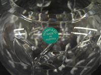 Tiffany and Co. Crystal Bowl Original Sticker