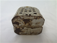 Cast Iron Still Bank AC Williams Domed Small Bank