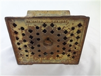 Cast Iron Still Bank JP Stevens Four Towers